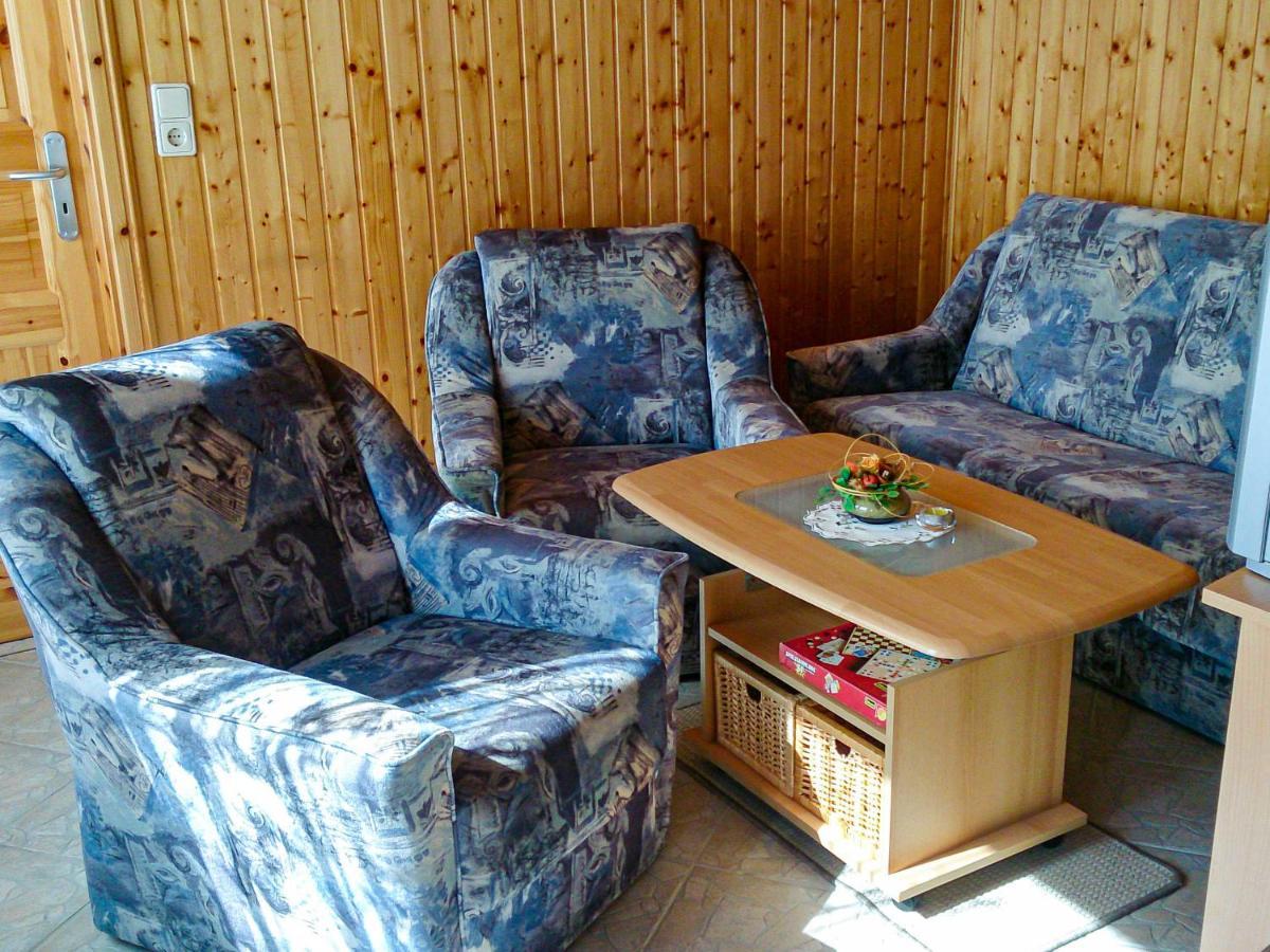 Bungalow Am Waldrand Barth Exteriör bild